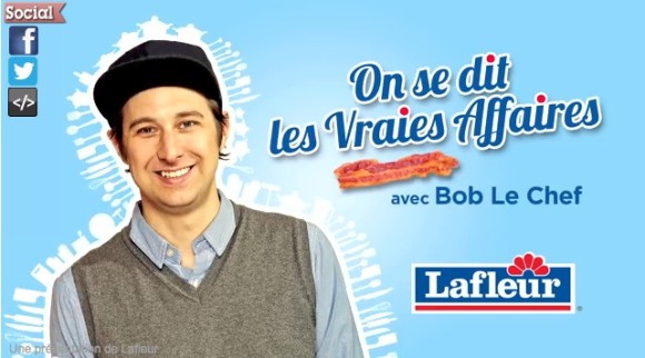 Bob le Chef - Lafleur, recettes avec du bacon